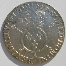Louis xiv aux insignes Ag2-2a73489
